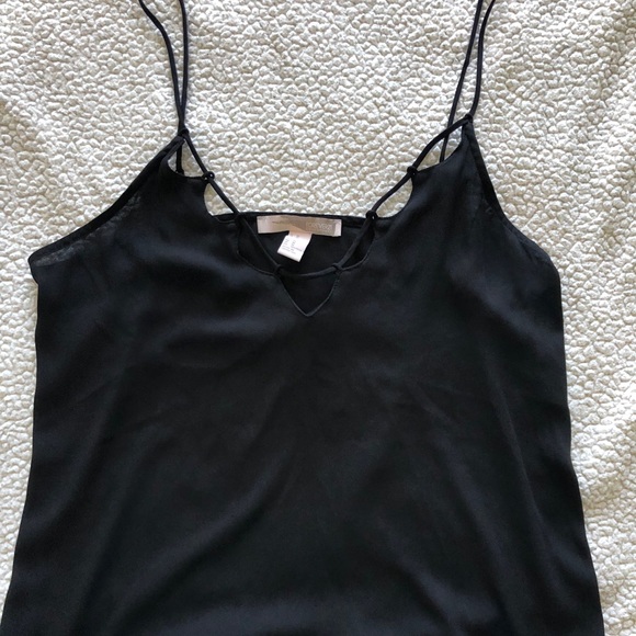 Black detailed, lightweight camisole - Picture 1 of 1